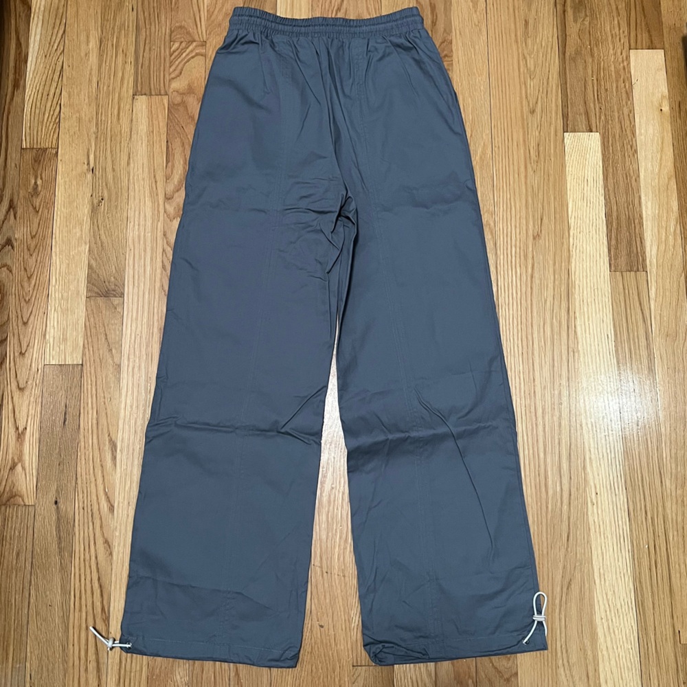 Gray Drawstring Pants - image 2